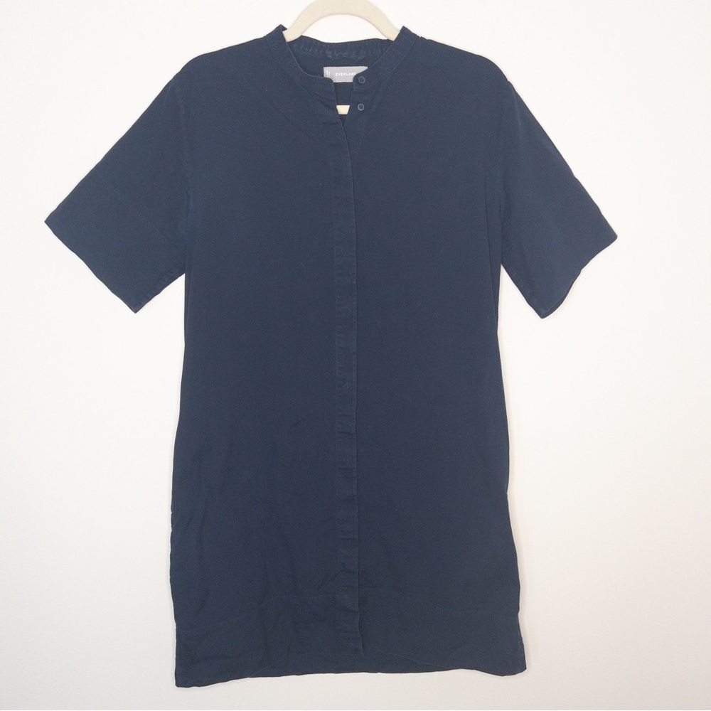 Everlane Cotton Shirt Collared Button Up Dress